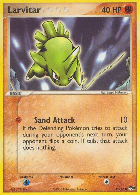 Larvitar, POP Series 1 #11