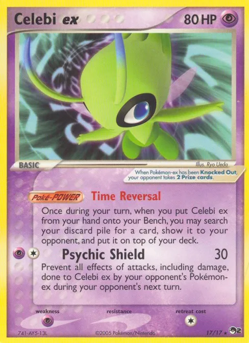 Celebi ex, POP Series 2 #17