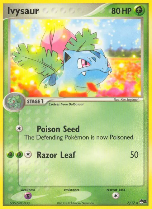 Ivysaur, POP Series 2 #7