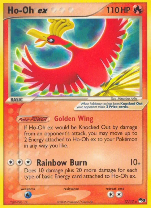 Ho-Oh ex, POP Series 3 #17