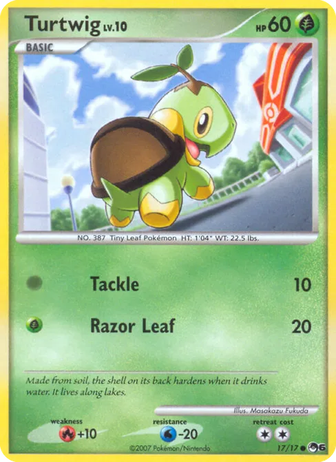 Turtwig, POP Series 6 #17
