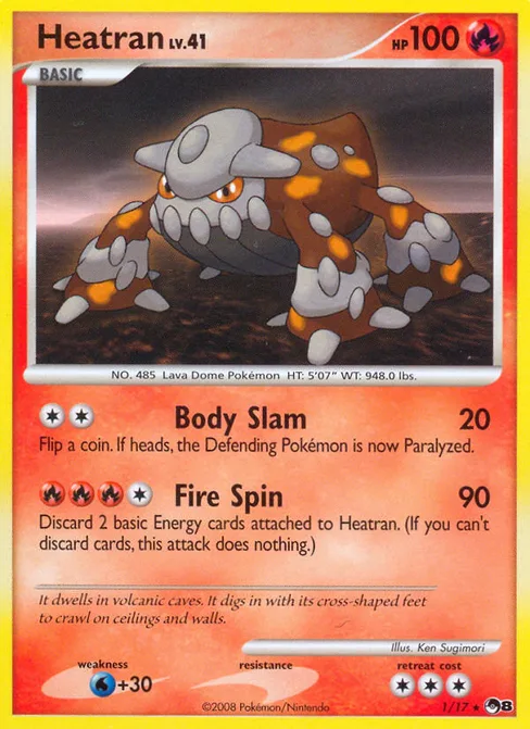 Heatran, POP Series 8 #1