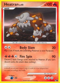 Heatran, Normal