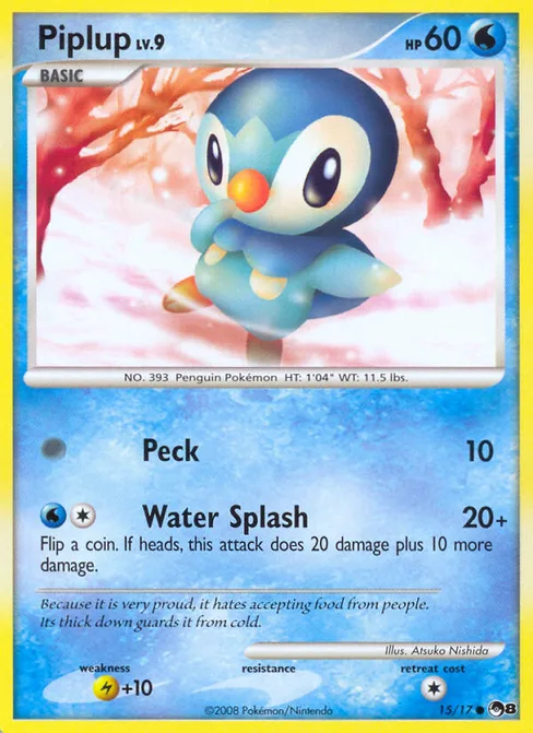 Piplup, POP Series 8 #15