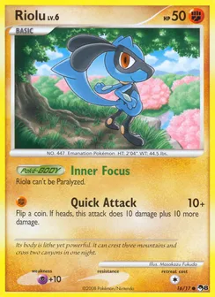 Riolu, Normal