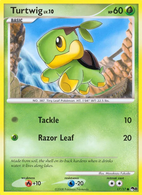 Turtwig, POP Series 8 #17