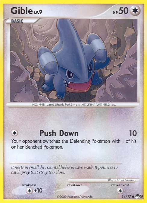 Gible, POP Series 9 #14