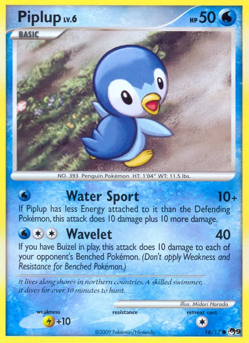 Piplup, POP Series 9 #16