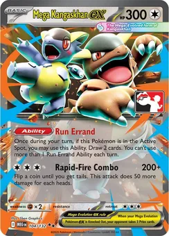 Mega Kangaskhan ex, Play! Pokémon Prize Pack Series