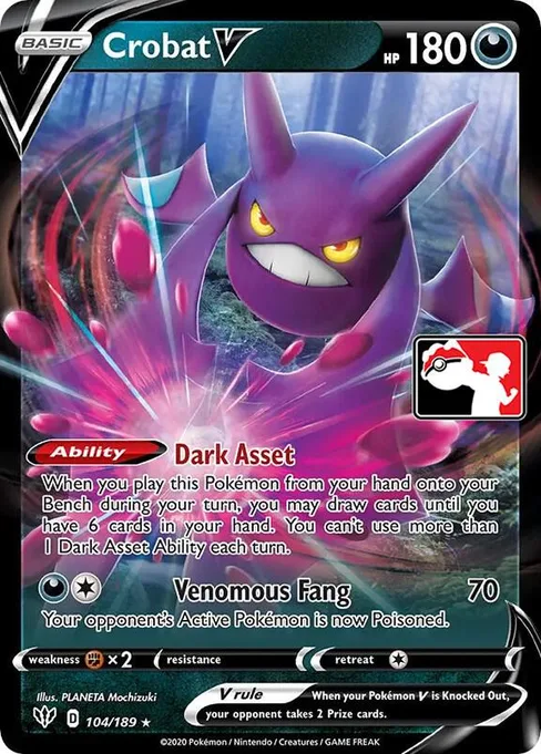 Crobat V, Play! Pokémon Prize Pack Series #104