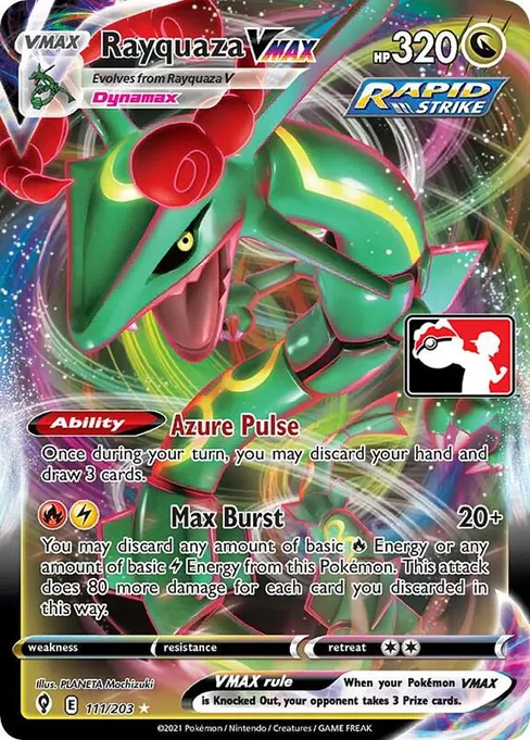 Rayquaza VMAX, Play! Pokémon Prize Pack Series #111
