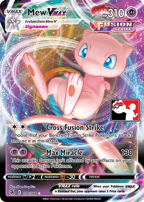 Mew VMAX, Play! Pokémon Prize Pack Series #114