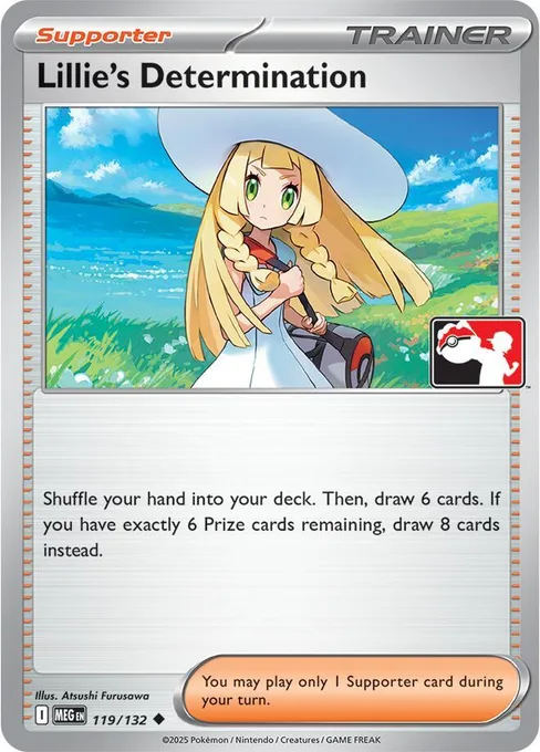 Lillie's Determination, Play! Pokémon Prize Pack Series #119