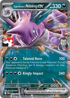 Team Rocket's Nidoking ex, Play! Pokémon Prize Pack Series