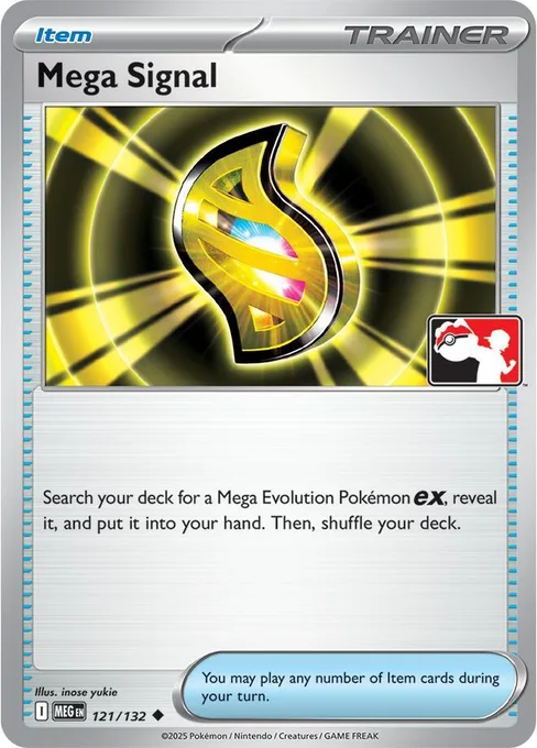Mega Signal, Play! Pokémon Prize Pack Series #121