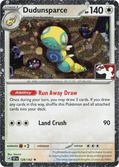 Dudunsparce, Play! Pokémon Prize Pack Series (Cosmos Holo)