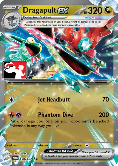 Dragapult ex, Play! Pokémon Prize Pack Series #130