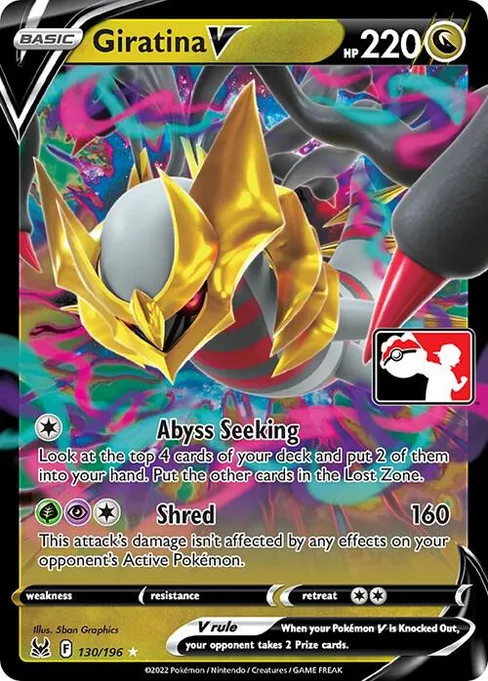 Giratina V, Play! Pokémon Prize Pack Series #130