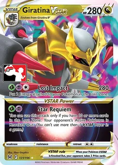 Giratina VSTAR, Play! Pokémon Prize Pack Series