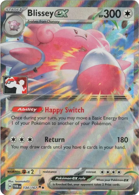 Blissey ex, Play! Pokémon Prize Pack Series #134