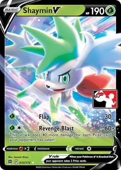 Shaymin V, Play! Pokémon Prize Pack Series