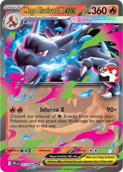 Mega Charizard X ex, Play! Pokémon Prize Pack Series