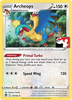 Archeops, Play! Pokémon Prize Pack Series