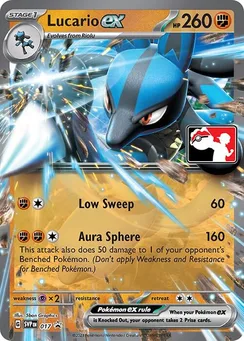 Lucario ex, Play! Pokémon Prize Pack Series