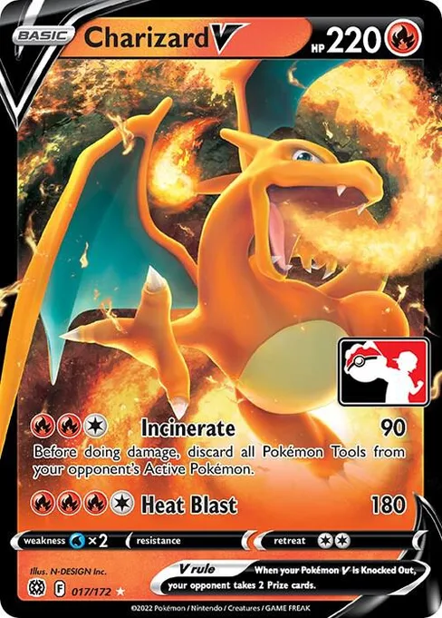 Charizard V, Play! Pokémon Prize Pack Series #17