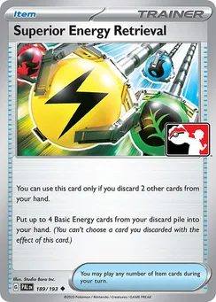 Superior Energy Retrieval, Play! Pokémon Prize Pack Series