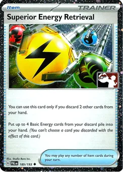 Superior Energy Retrieval, Play! Pokémon Prize Pack Series (Cosmos Holo)