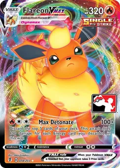 Flareon VMAX, Play! Pokémon Prize Pack Series