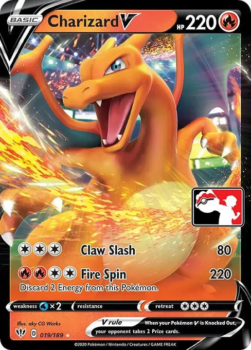 Charizard V, Play! Pokémon Prize Pack Series #19