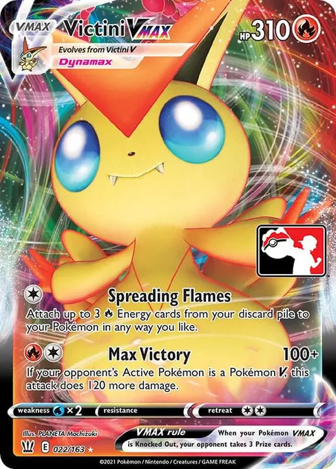 Victini VMAX, Play! Pokémon Prize Pack Series #22