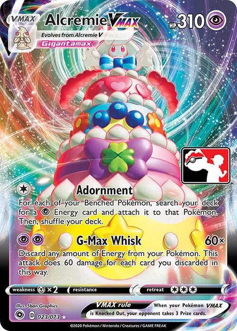 Alcremie VMAX, Play! Pokémon Prize Pack Series #23