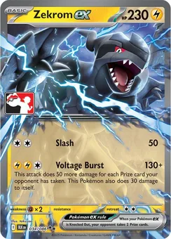 Zekrom ex, Play! Pokémon Prize Pack Series (Left Stamp)