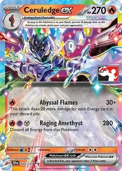 Ceruledge ex, Play! Pokémon Prize Pack Series