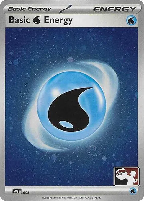 Basic Water Energy, Play! Pokémon Prize Pack Series #3