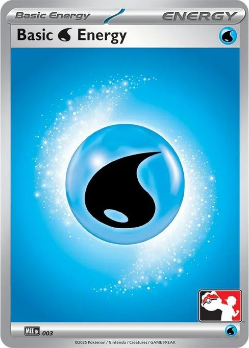 Basic Water Energy, Play! Pokémon Prize Pack Series #3