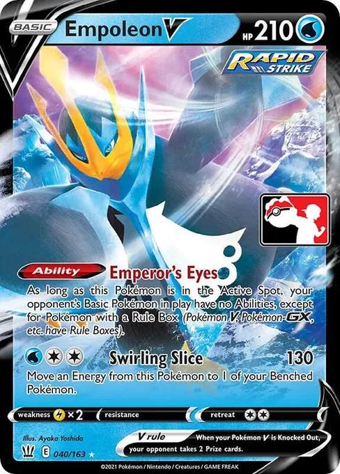 Empoleon V, Play! Pokémon Prize Pack Series #40