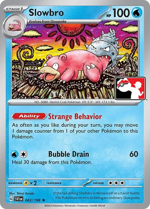 Slowbro, Play! Pokémon Prize Pack Series #43