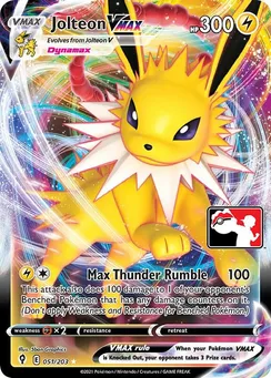 Jolteon VMAX, Play! Pokémon Prize Pack Series