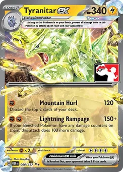 Tyranitar ex, Play! Pokémon Prize Pack Series