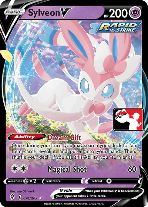 Sylveon V, Play! Pokémon Prize Pack Series #74