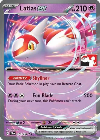Latias ex, Play! Pokémon Prize Pack Series #76