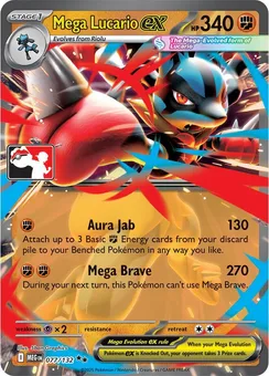 Mega Lucario ex, Play! Pokémon Prize Pack Series