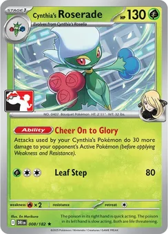 Cynthia's Roserade, Play! Pokémon Prize Pack Series