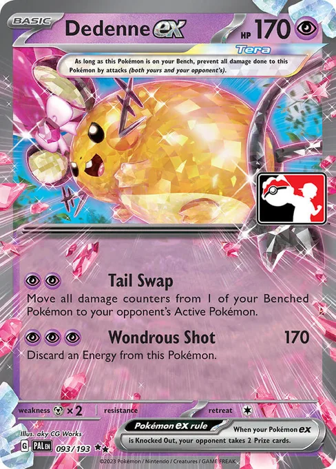 Dedenne ex, Play! Pokémon Prize Pack Series #93