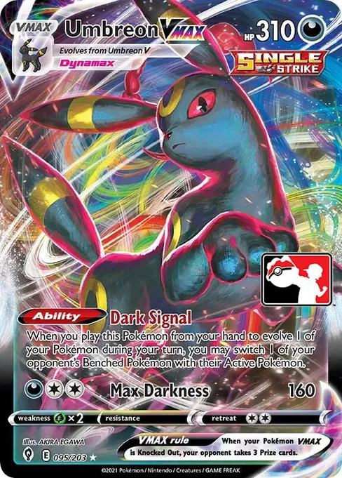 Umbreon VMAX, Play! Pokémon Prize Pack Series #95
