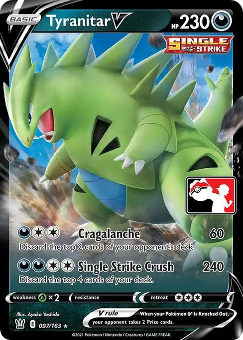 Tyranitar V, Play! Pokémon Prize Pack Series #97